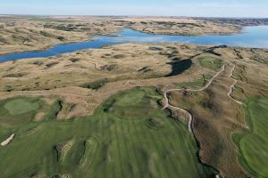 Sutton Bay 16th Aerial Green